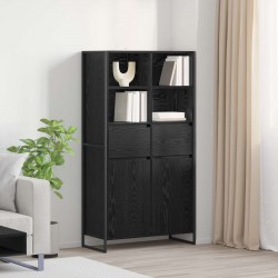 Sonata H Служебен шкаф с чекмедже 2 pcs Черния дъб 81 x 36 x 150.5 см - Corpuri, vitrine, biblioteci modulare