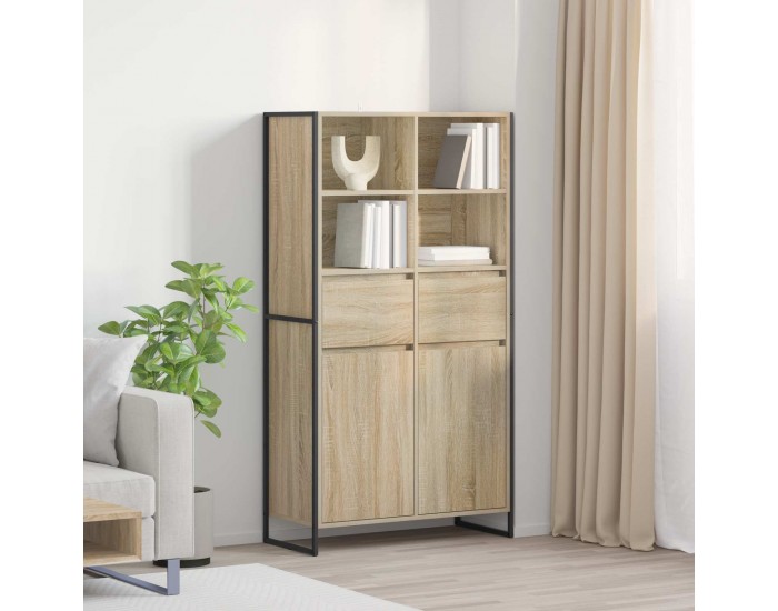 Sonata H Служебен шкаф 2 pcs Сонома 81 x 36 x 150.5 см Инженерно дърво