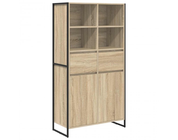Sonata H Служебен шкаф 2 pcs Сонома 81 x 36 x 150.5 см Инженерно дърво