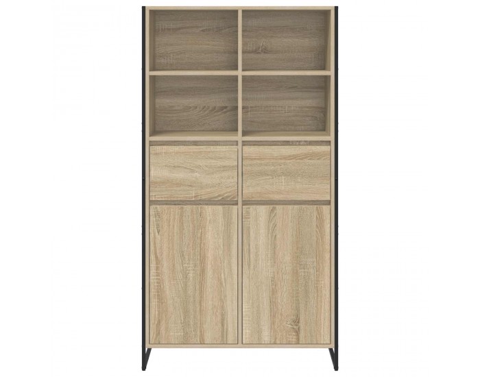 Sonata H Служебен шкаф 2 pcs Сонома 81 x 36 x 150.5 см Инженерно дърво