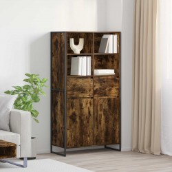 Sonata H Служебен шкаф с чекмедже 2 pcs Димящ дъб 81 x 36 x 150.5 см - Corpuri, vitrine, biblioteci modulare