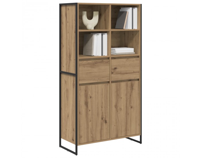 Sonata H Служебен шкаф с чекмедже 2 pcs Дъб Артизан 81 x 36 x 150.5 см