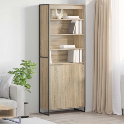 Sonata H Високи шкафове 2 pcs Сонома 60 x 36 x 300 см Инженерно дърво - Corpuri, vitrine, biblioteci modulare