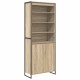 Sonata H Високи шкафове 2 pcs Сонома 60 x 36 x 300 см Инженерно дърво