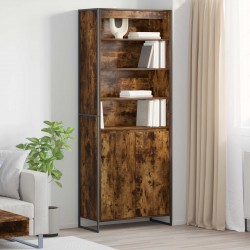 Sonata H Високи шкафове 2 pcs Димящ дъб 60 x 36 x 300 см Инженерно дърво - Corpuri, vitrine, biblioteci modulare