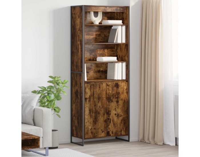 Sonata H Високи шкафове 2 pcs Димящ дъб 60 x 36 x 300 см Инженерно дърво