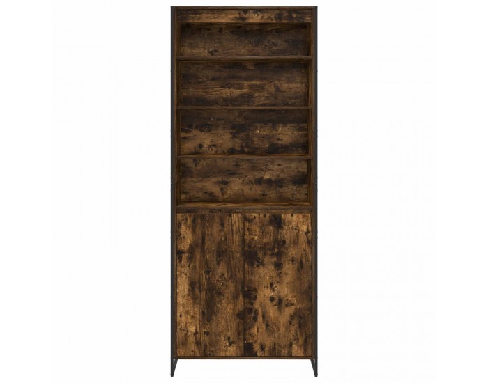 Sonata H Високи шкафове 2 pcs Димящ дъб 60 x 36 x 300 см Инженерно дърво