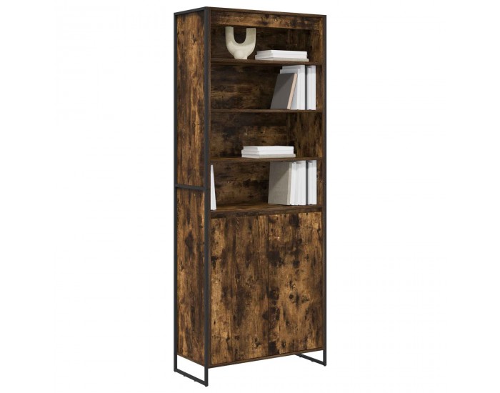 Sonata H Високи шкафове 2 pcs Димящ дъб 60 x 36 x 300 см Инженерно дърво