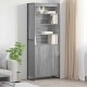 Sonata H Високи шкафове 2 pcs Сив Сонома 60 x 36 x 300 см
