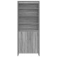Sonata H Високи шкафове 2 pcs Сив Сонома 60 x 36 x 300 см