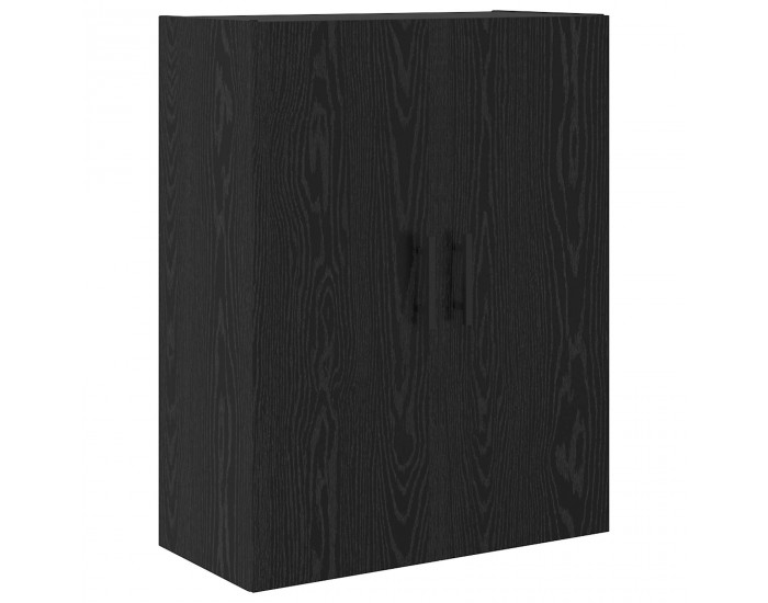 Sonata H Висок шкаф 2 pcs Черния дъб Инженерна дървесина и стъкло