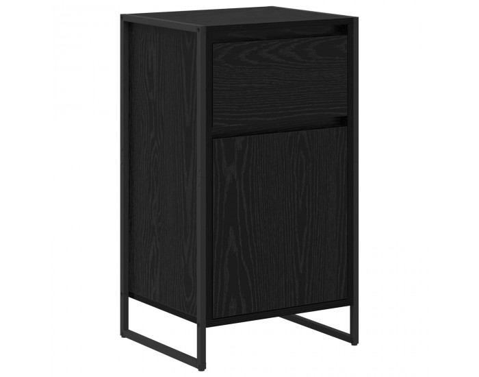 Sonata H Служебен шкаф Черния дъб 81 x 36 x 150.5 см Инженерно дърво
