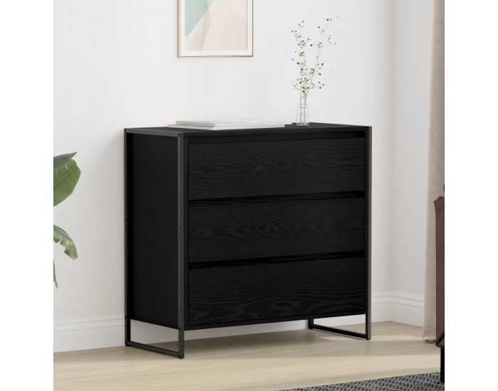 Sonata H Служебен шкаф Черния дъб 79 x 36 x 75.5 см Инженерно дърво