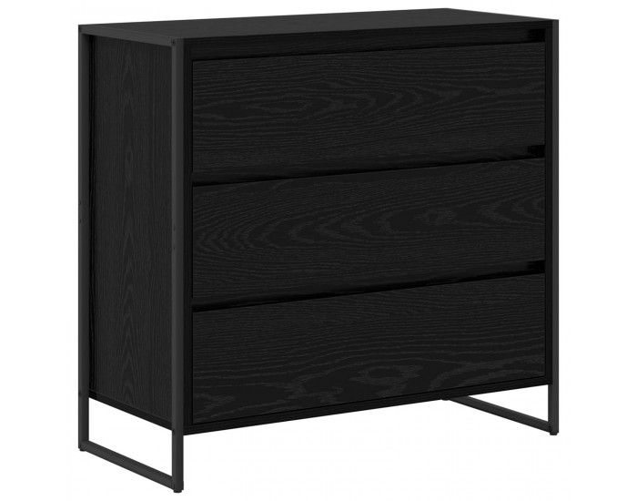 Sonata H Служебен шкаф Черния дъб 79 x 36 x 75.5 см Инженерно дърво
