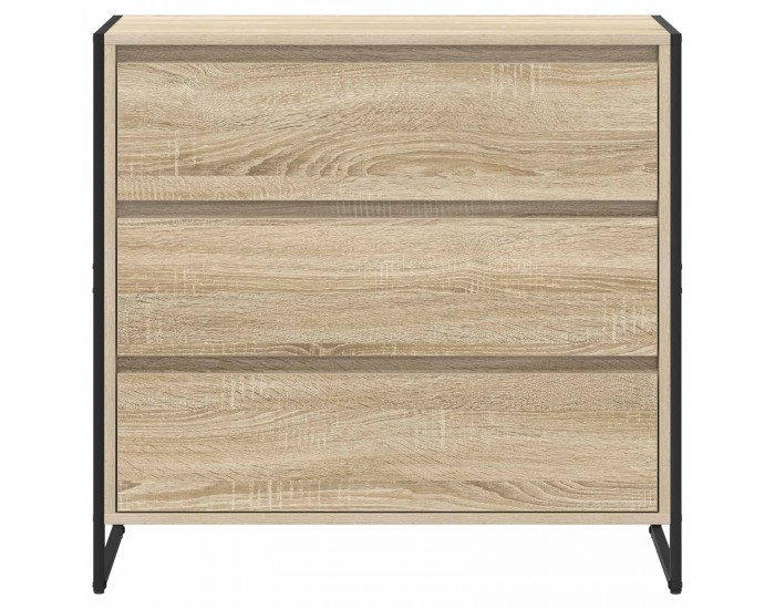 Sonata H Служебен шкаф Сонома 79 x 36 x 75.5 см Инженерно дърво