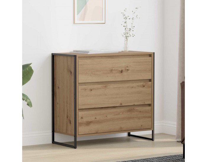 Sonata H Служебен шкаф Дъб Артизан 79 x 36 x 75.5 см Инженерно дърво