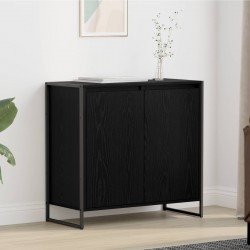 Sonata H Страничен шкаф Черния дъб 79 x 36 x 75 см Инженерно дърво - Corpuri, vitrine, biblioteci modulare