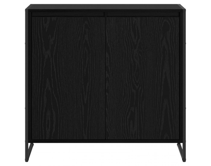 Sonata H Страничен шкаф Черния дъб 79 x 36 x 75 см Инженерно дърво