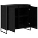 Sonata H Страничен шкаф Черния дъб 79 x 36 x 75 см Инженерно дърво