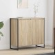 Sonata H Страничен шкаф Сонома 79 x 36 x 75 см Инженерно дърво