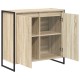 Sonata H Страничен шкаф Сонома 79 x 36 x 75 см Инженерно дърво