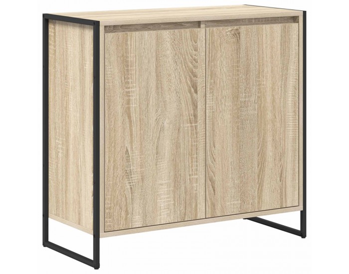Sonata H Страничен шкаф Сонома 79 x 36 x 75 см Инженерно дърво