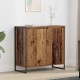 Sonata H Страничен шкаф Старо дърво 79 x 36 x 75 см Инженерно дърво