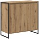 Sonata H Страничен шкаф Дъб Артизан 79 x 36 x 75 см Инженерно дърво