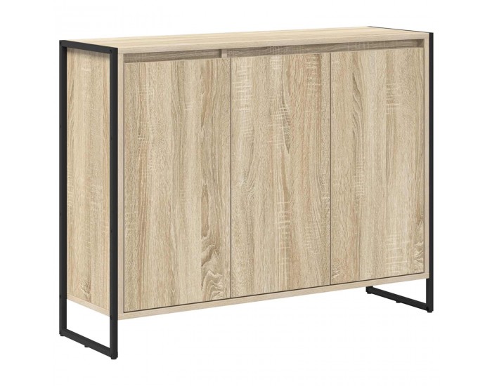 Sonata H Страничен шкаф Сонома 96,5 x 30 x 75 см Инженерно дърво