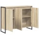 Sonata H Страничен шкаф Сонома 96,5 x 30 x 75 см Инженерно дърво