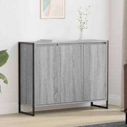 Sonata H Страничен шкаф Сив Сонома 96,5 x 30 x 75 см Инженерно дърво - Corpuri, vitrine, biblioteci modulare