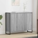 Sonata H Страничен шкаф Сив Сонома 96,5 x 30 x 75 см Инженерно дърво