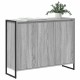 Sonata H Страничен шкаф Сив Сонома 96,5 x 30 x 75 см Инженерно дърво
