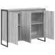 Sonata H Страничен шкаф Сив Сонома 96,5 x 30 x 75 см Инженерно дърво