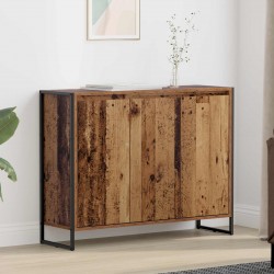 Sonata H Страничен шкаф Старо дърво 96,5 x 30 x 75 см Инженерно дърво - Corpuri, vitrine, biblioteci modulare