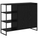Sonata H Страничен шкаф Черния дъб 96.5 x 30 x 75 см Инженерно дърво