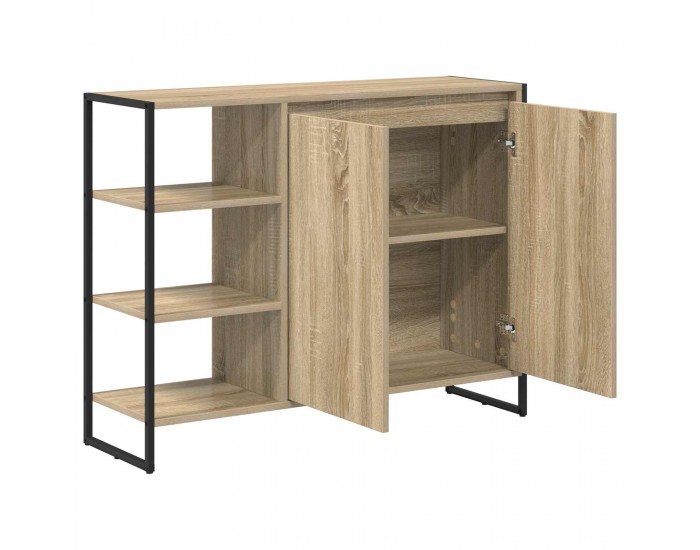 Sonata H Страничен шкаф Сонома 96.5 x 30 x 75 см Инженерно дърво