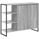 Sonata H Страничен шкаф Сив Сонома 96.5 x 30 x 75 см Инженерно дърво