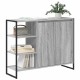 Sonata H Страничен шкаф Сив Сонома 96.5 x 30 x 75 см Инженерно дърво