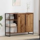 Sonata H Страничен шкаф Старо дърво 96.5 x 30 x 75 см Инженерно дърво