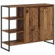Sonata H Страничен шкаф Старо дърво 96.5 x 30 x 75 см Инженерно дърво