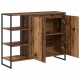 Sonata H Страничен шкаф Старо дърво 96.5 x 30 x 75 см Инженерно дърво