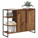 Sonata H Страничен шкаф Старо дърво 96.5 x 30 x 75 см Инженерно дърво