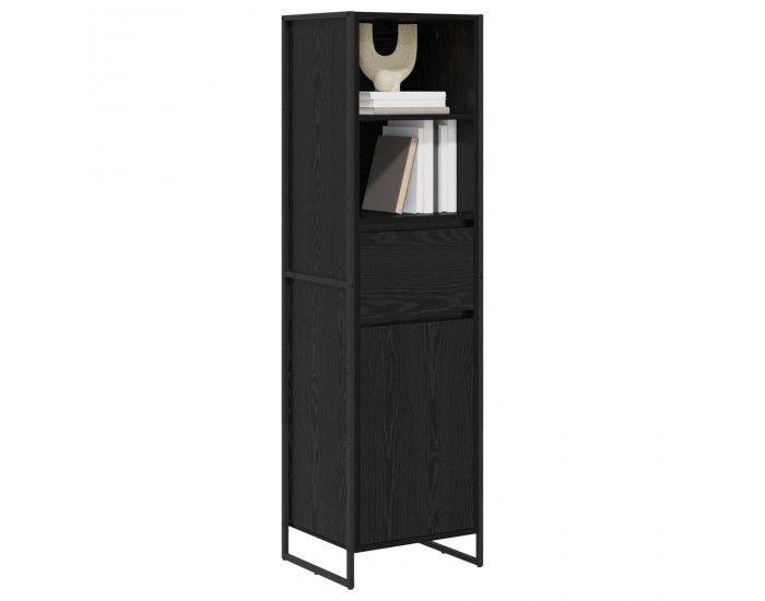 Sonata H Шкаф за книги Черния дъб 43 x 36 x 150.5 см Инженерно дърво