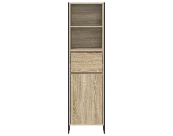 Sonata H Шкаф за книги Сонома 43 x 36 x 150.5 см Инженерно дърво