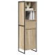 Sonata H Шкаф за книги Сонома 43 x 36 x 150.5 см Инженерно дърво