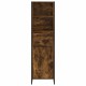 Sonata H Шкаф за книги Димящ дъб 43 x 36 x 150.5 см Инженерно дърво