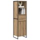 Sonata H Шкаф за книги Дъб Артизан 43 x 36 x 150.5 см Инженерно дърво