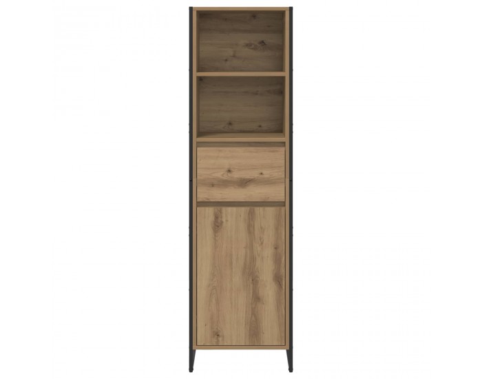 Sonata H Шкаф за книги Дъб Артизан 43 x 36 x 150.5 см Инженерно дърво