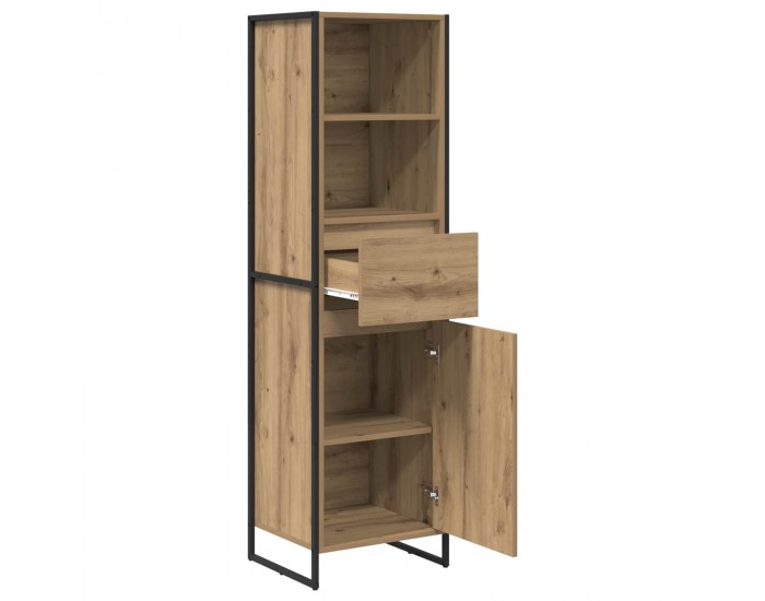 Sonata H Шкаф за книги Дъб Артизан 43 x 36 x 150.5 см Инженерно дърво